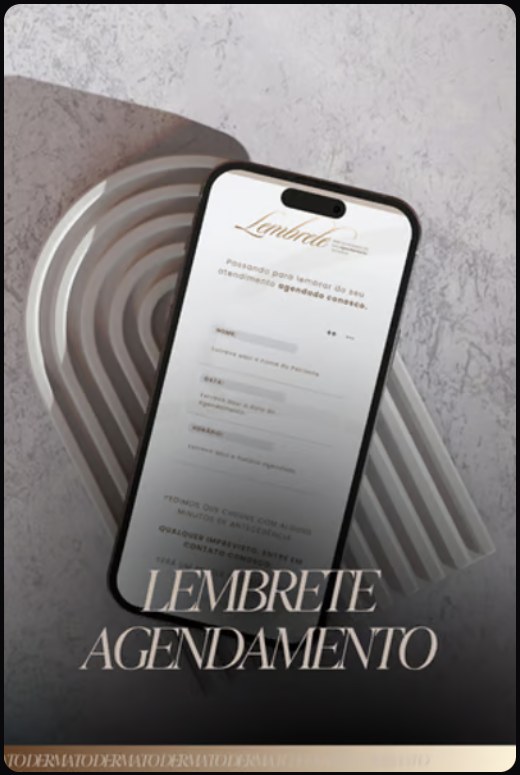 Lembrete de agendamento