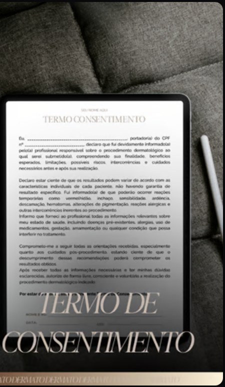 Termo de consentimento