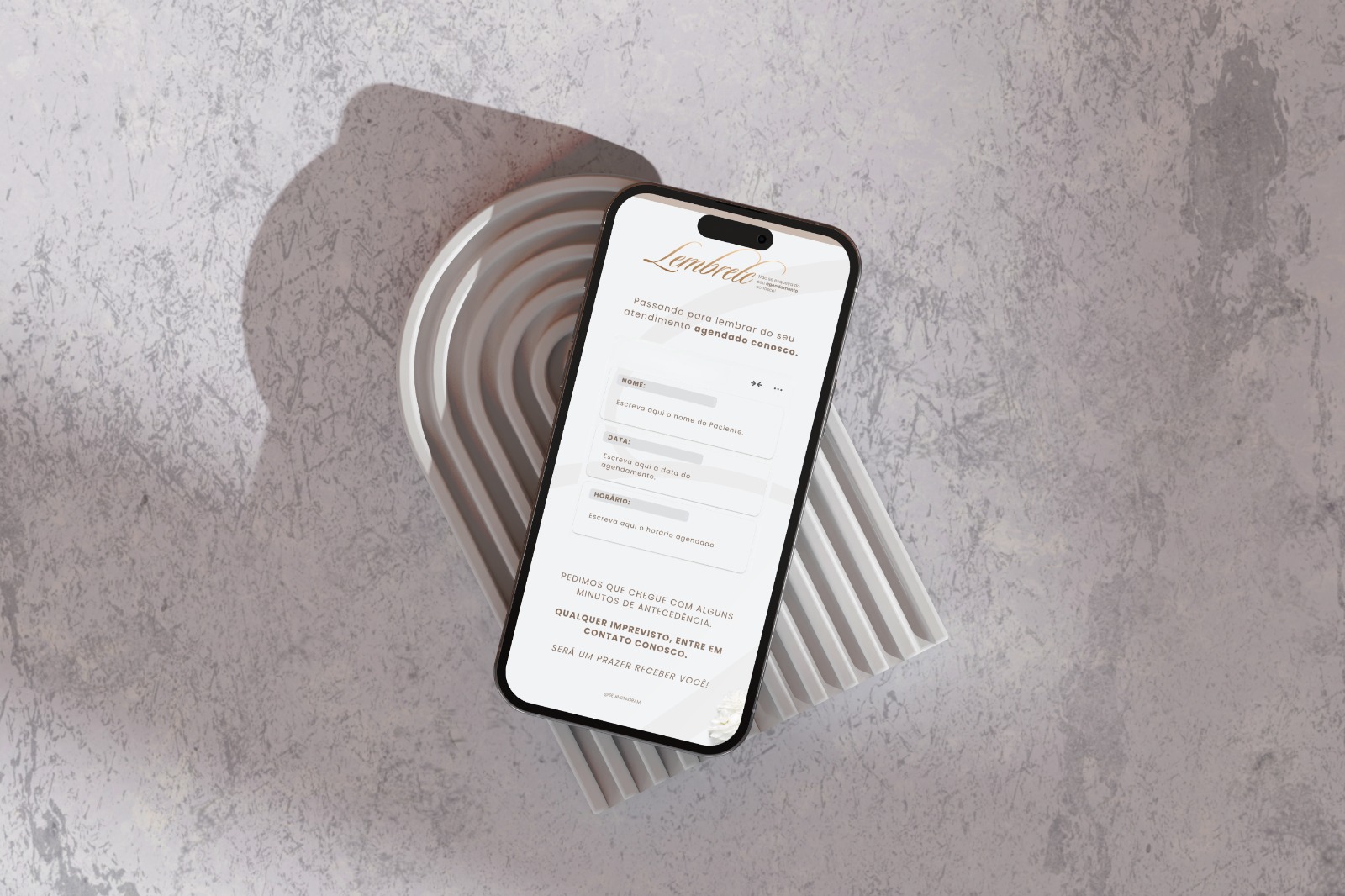 Lembrete de Agendamento