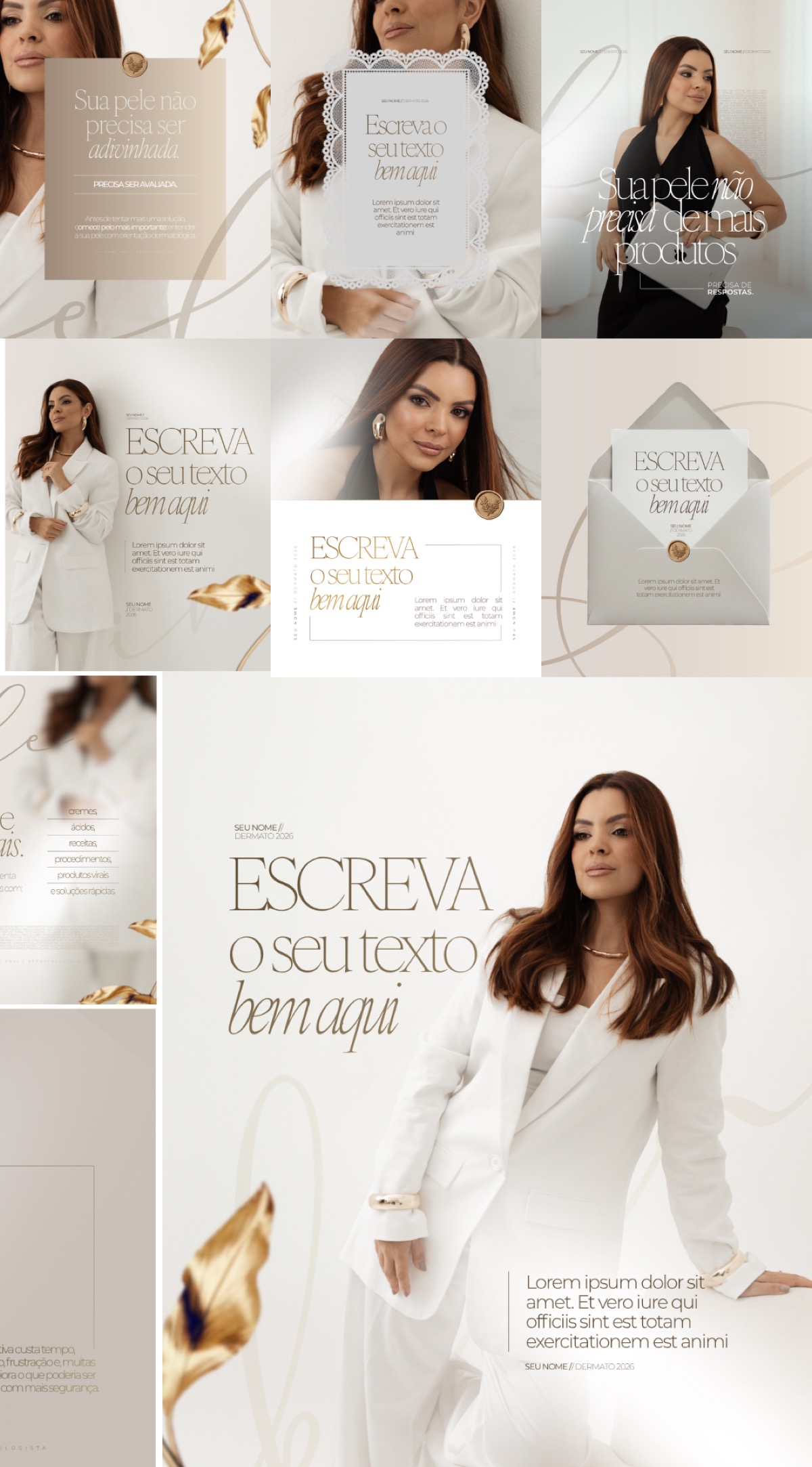 Materiais do Kit Dermato